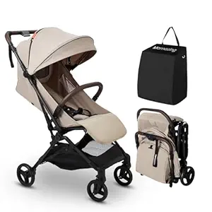 MAMAZING Lightweight Baby Travel Stroller - Carbon Fiber, Compact & Airplane-Friendly, 11.6 lbs