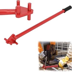 Manual Rebar Bender Tool - Heavy Duty 1/2" & 5/8" Steel Rod Bender