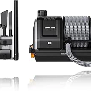 Giraffe Tools Grandstorm 30 FT Wet Dry Vacuum Cleaner with 6 Nozzles - Wall Mounted Car Detailing Vacuum