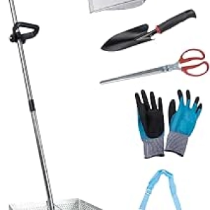 Sand Fleas Rake Set 52" - Stainless Steel Beach Treasure Hunting Kit with Detachable Handle