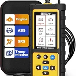 OBD2 Scanner with ABS SRS Transmission - Full Diagnostic Code Reader Tool
