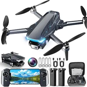 GPS Drone with 2K HD Camera & 5G - Foldable FPV Drone for Adults
