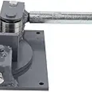 Manual Rebar Bender Tool - Heavy-Duty Steel, 25" Handle, Up to 0.6" Capacity