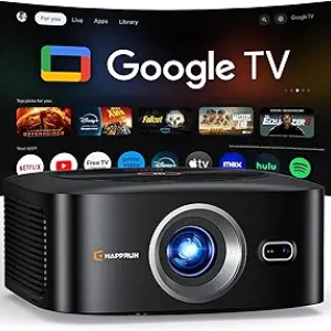1500 ANSI 4K Smart Projector with Google TV - Auto Focus Home Theater Projector