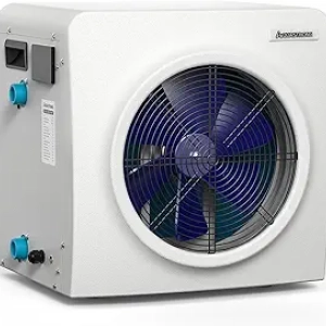 Aquastrong 16,000 BTU Inverter Pool Heat Pump | 120V Heating & Cooling for 5,000 Gallon Pools