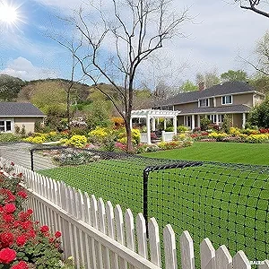 50FT Cat-Proof Fence Topper System - Anti-Climb Conversion Kit for Any Fence
