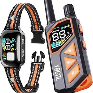 2-in-1 Dog Shock Collar with Remote - 3300FT Range, Waterproof E-Collar for Small to Large Dogs