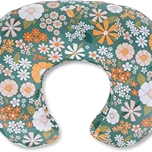 Nursing Pillow with Removable Cotton Cover - Breastfeeding & Bottle Feeding Support