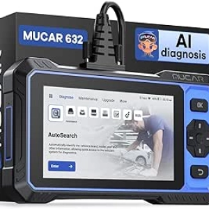 MUCAR 632 Elite AI OBD2 Scanner - Bidirectional Diagnostic Tool with 15+ Resets & FCA AutoAuth