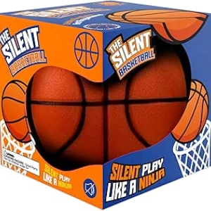 Silent Basketball Size 5 (27.5") - Quiet Foam Ball for Indoor Training 2025