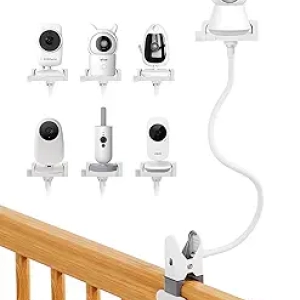 Universal Baby Monitor Holder & Phone Mount Bracket - 360° Adjustable Stand