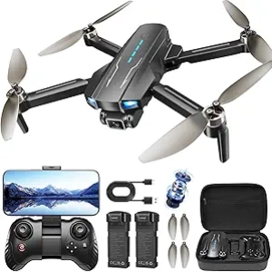 1080P HD FPV Drone for Kids & Adults - Brushless Motor Quadcopter with Camera