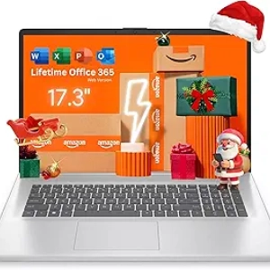 HP 17.3" Laptop Intel i3 13th Gen, 16GB RAM, 256GB SSD, Windows 11 + Office 365