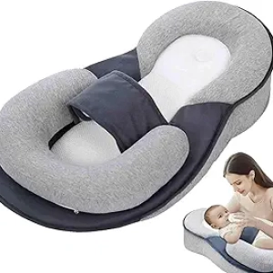 Ergonomic Infant Lounger Cushion for Reflux, Feeding & Tummy Time