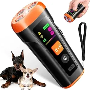 3X Ultrasonic Dog Bark Deterrent - 50FT Anti Barking Device for Dogs