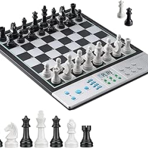 LC2B Advanced Electronic Chess Set - ELO 2200+ Engine with AI Talking Tutor