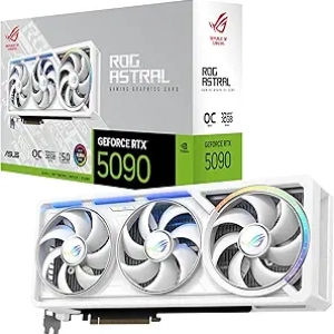 ASUS ROG Astral RTX 5090 White OC 32GB GDDR7 Gaming GPU - PCIe 5.0