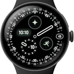 Google Pixel Watch 4 45mm Android Smartwatch - 40-Hour Battery, Heart Rate & Sleep Tracking