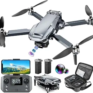 GPS Drone with 4K Camera & 46 Min Flight Time | Foldable RC Quadcopter for Adults