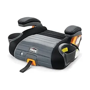 Chicco GoFit ClearTex Plus Backless Booster Car Seat | LATCH, Quick-Release, 40-110 lbs