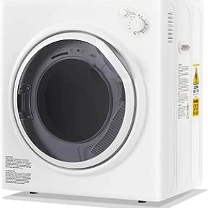 Elevon 1500W Portable Electric Clothes Dryer - Compact 3.5 cu.ft for Apartments & Dorms
