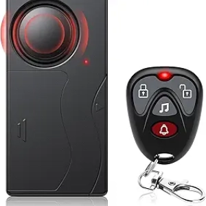 110dB Car Alarm System with Wireless Remote - Anti-Theft Vibration Sensor for Vehicle Security
