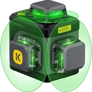 Fanttik D12 Ace 360° Laser Level | 3D Green Cross Self-Leveling for Construction