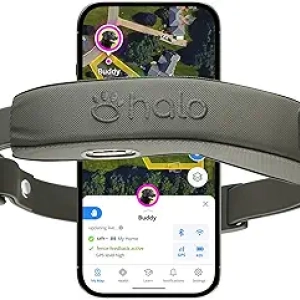 Halo Collar 5 GPS Dog Fence - Wireless Pet Tracker with Real-Time Location