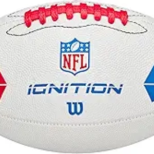 Wilson NFL Ignition Junior Football - Official Size White