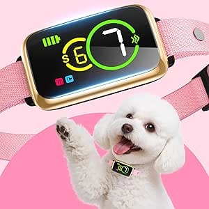 1S Stop Barking Smart Dog Bark Collar - Humane Anti Barking Device for Small, Medium & Large Dogs