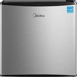 Midea 1.7 Cu Ft Mini Fridge - Compact ENERGY STAR Refrigerator with Reversible Door