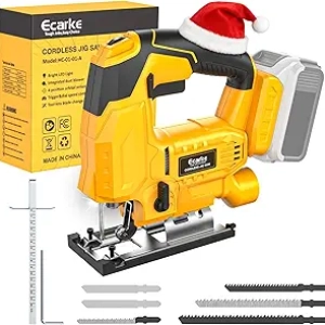 Ecarke Cordless Jig Saw for DeWalt 20V Max - Variable Speed & Precision Cutting