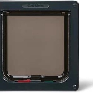 Cat Mate 4-Way Locking Cat Flap - Secure Pet Door for Small to Medium Cats
