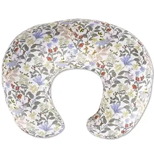 Ergonomic Nursing Pillow with Removable Cotton Cover - Breastfeeding Support Cushion