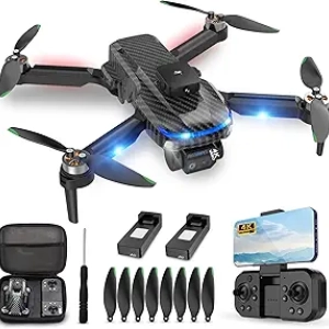 4K FPV Drone for Adults & Kids with Camera, GPS, Emergency Stop & Carrying Case