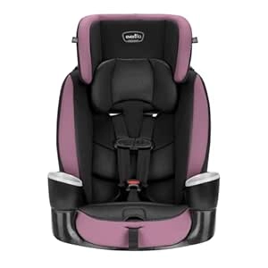 Evenflo Maestro Sport Booster Car Seat Whitney Purple | 2-in-1 Safety Seat
