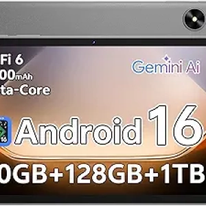 Android 16 Tablet 10.1" - 20GB RAM, 128GB ROM, WiFi 6, Octa-Core Processor