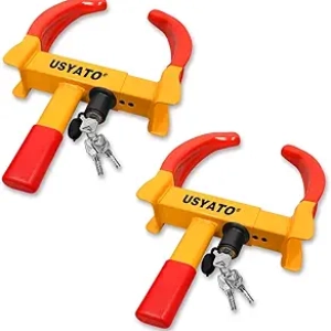 Universal Heavy Duty Wheel Lock Anti-Theft for Trailers, Cars & RVs