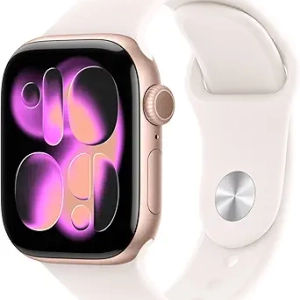 Apple Watch Series 11 42mm GPS - Rose Gold Aluminum with Health Monitoring & Sleep Tracking