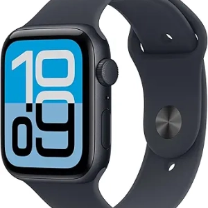 Apple Watch SE 3 GPS 44mm Smartwatch - Midnight Aluminum with Sport Band