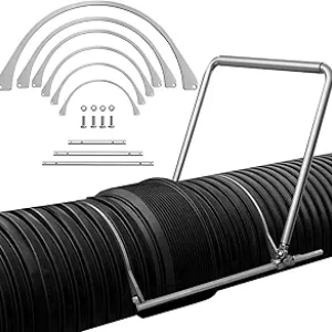 200-600mm HDPE Corrugated Pipe Tensioner Tool | Heavy Duty Universal Pipe Clamp for Drainage & Sewer