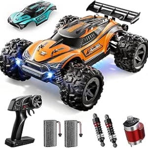 High-Speed 1:18 RC Monster Truck 4x4 - 38+ KPH Off-Road Remote Control Car for Adults