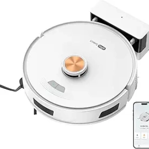 10Kpa Robot Vacuum and Mop Combo with Smart Mapping & 150 Min Battery