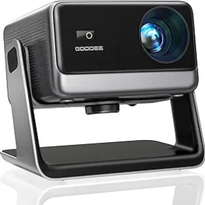 GooDee 4K Smart WiFi Projector with Auto Focus, Dolby Audio & Netflix Built-in