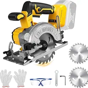 5 Inch Cordless Circular Saw for DeWalt 20V Max - Brushless 6200 RPM