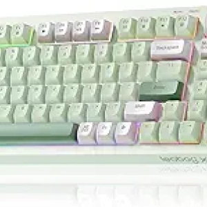LEOBOG x Aula K99 Wireless Gaming Keyboard - RGB Mechanical Feeling Full Size with Number Pad
