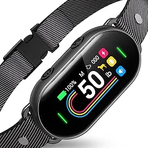Smart Dog Bark Collar with Dual AI Sensors | 10-100 lbs Dogs | Anti-False Trigger