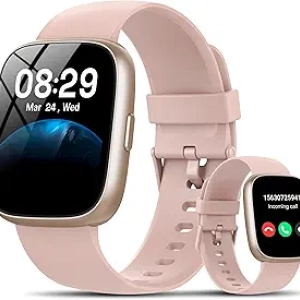 Smart Watch with Alexa, 1.83" HD Touchscreen & Heart Rate Monitor - IP68 Waterproof