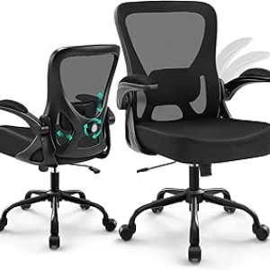 Ergonomic Office Chair with Adjustable Lumbar Support & Breathable Mesh - Gaming Computer Desk Chair