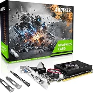 GT 610 2GB GDDR3 Low Profile Graphics Card - Silent Fanless Design